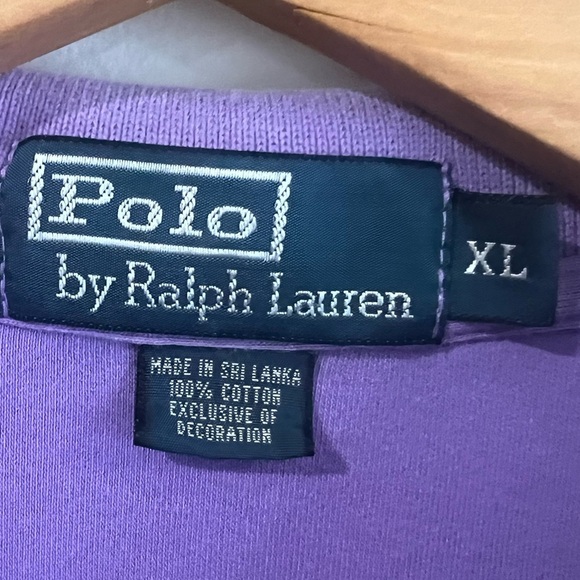 POLO  BY RALPH  LAUREN   PURPLE SHIRT  SIZE XL - Picture 5 of 8